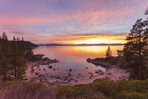 Secret Cove Sunset Secret Cove Lake Tahoe This Image Alm Flickr