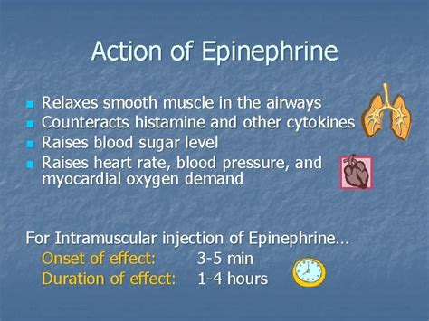 Anaphylaxis Epinephrine Administration By The Emt Adapted With