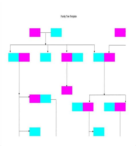 Family Tree Templates With Siblings Excel