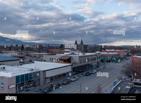 Historic downtown Baker City, Oregon Stock Photo - Alamy