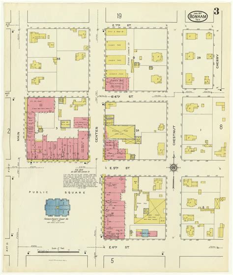 Bonham 1917 Sheet 3 - The Portal to Texas History