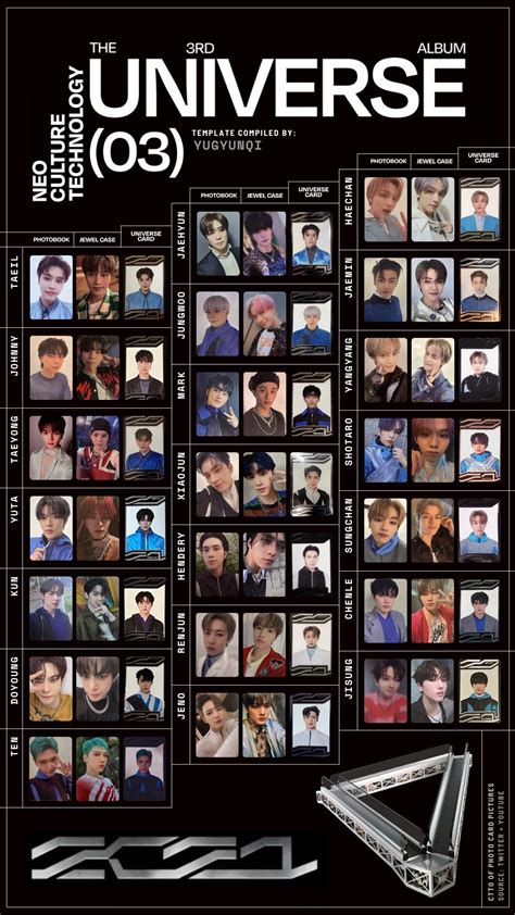 On Twitter Nct 2021 Universe Album Photocard Template Ot21