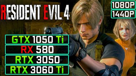 Resident Evil 4 Remake Gaming Test On GTX 1050 Ti RX 580 RTX 3050