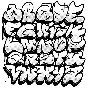 "Graffiti Alphabet" Photographic Print for Sale by Graffitidesign ...