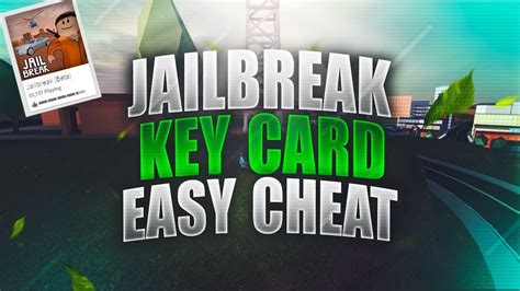 Jailbreak How To Get A Key Card Easy No Hacks Just A Glitch Youtube