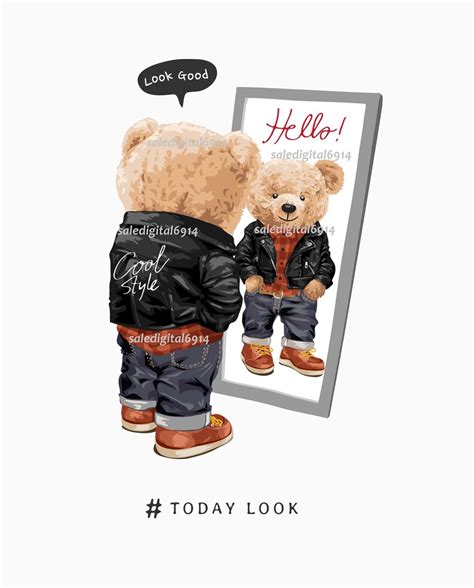 Teddy Bear Svg Bear Png  Cool Teddy Bear Cool Cute Teddy Bear Artist Teddy Bear Coat Teddy