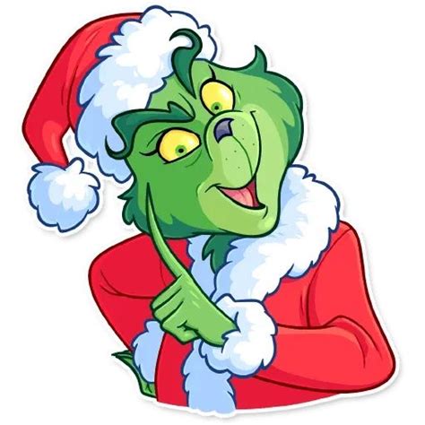 Telegram Grinch Dibujo De Navidad Grinch