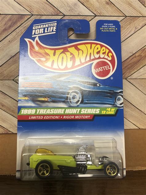 Mavin HOT WHEELS TREASURE HUNT SERIES LIMITED EDITION RIGOR MOTOR