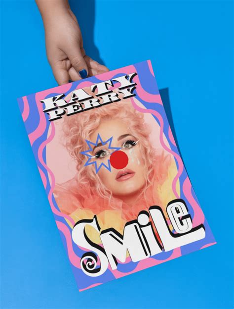 Katy Perry Smile Poster on Behance