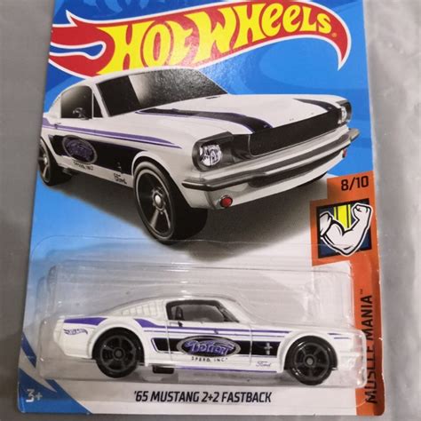 Hot Wheels 65 Mustang 2 2 Fastback Shopee Malaysia
