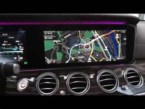 Navigation Comand Online Mercedes E Klasse 2017 W213 YouTube