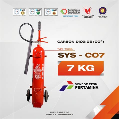 Alat Pemadam Api Ringan Apar 7 Kg Carbondioxide Sysco Fire Sysco