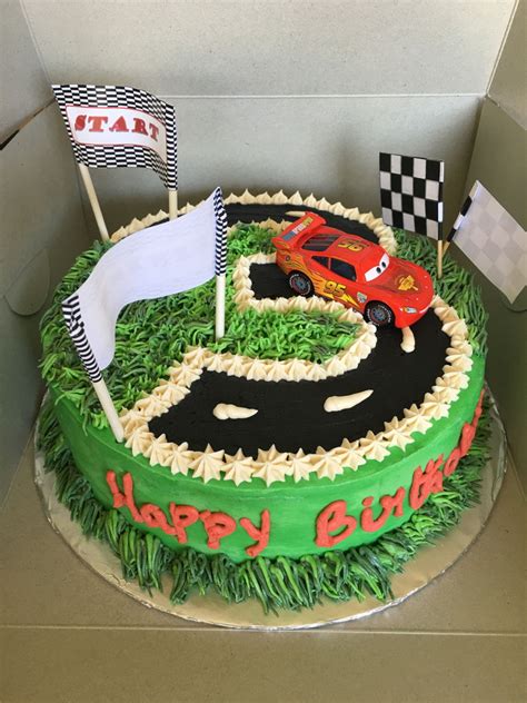 Cars Themed Cake