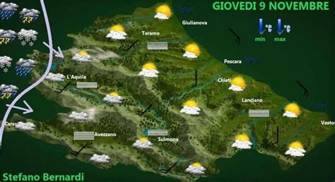 Il Meteo Di Stefano Bernardi Nuova Perturbazione Nella Notte