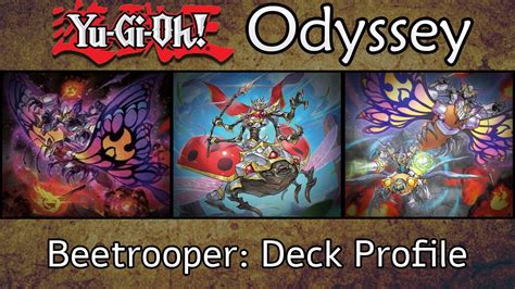 Yu Gi Oh Odyssey Episode Beetrooper Deck Profile Youtube