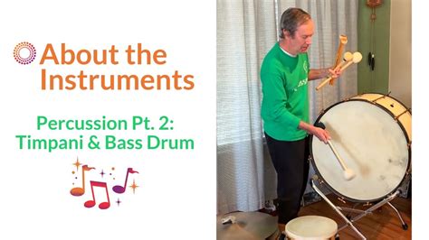 About The Instruments Timpani And Bass Drum Youtube