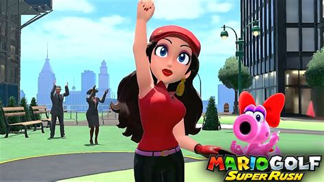 Mario Golf Super Rush Pauline Vs Donkey Kong In New Donk City Youtube