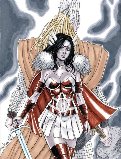 Lady Sif From Thor Commission By John Stinsman On Deviantart Lady Sif Female Hero Comic Book