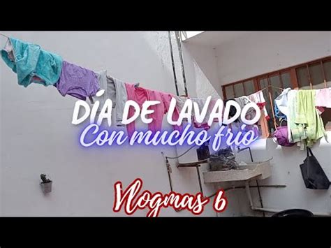 Vlogmas Lavando Mucha Ropa M S Rutina De Ejercicio Sorpresa