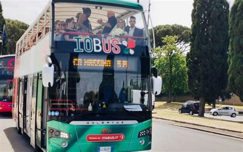 Iobus Rome Open Top Get On Get Off Bus Tour