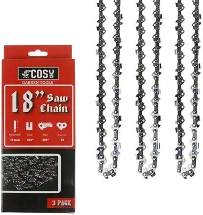 Amazon Pack Inch Chainsaw Chain Drive Links Low Kickback