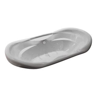 Whirlpools Indulgence 41 X 70 Oval Whirlpool Jetted Bathtub Left 70