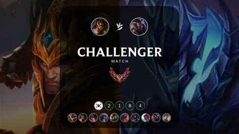 KR Challenger Match 2184 Super Jarvan IV Vs Super Draven YouTube