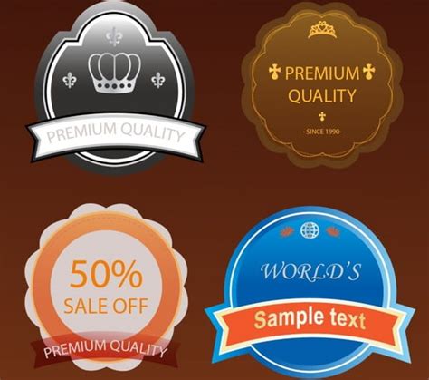 Premium Quality Badges Ai Eps Vector Uidownload