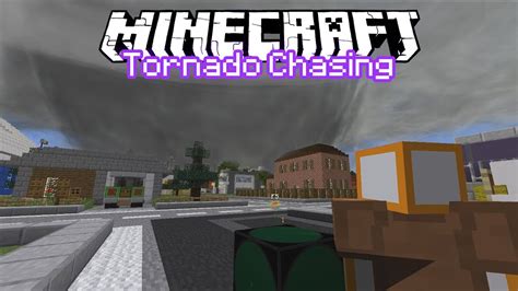 Wedge Tornado Chase Minecraft Tornado Chasers Episode 12 YouTube