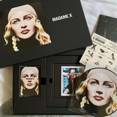 Madonna Madame X Deluxe Limited Edition Box Set 2CD Cassette Vinyl