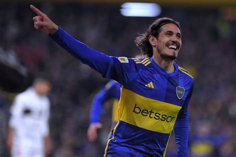 Edinson Cavani Hizo Su Primer Gol En Boca Y Sorprendi Con El Festejo