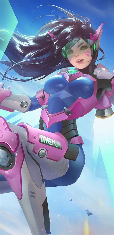 1440x2960 Dva Overwatch Fan Arts Samsung Galaxy Note 9,8, S9,S8,S8+ QHD ...