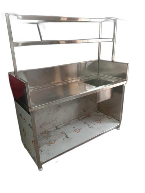 Own Manufacturing Ss Work Table With Sink Single At Rs In Chennai