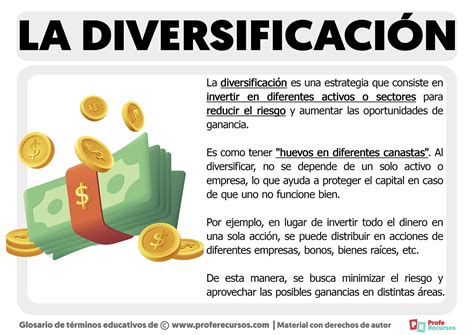 Qué es la Diversificación