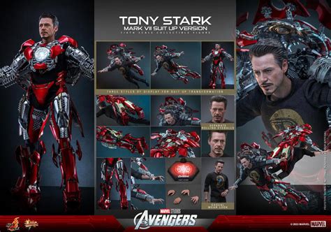 轉蛋玩具館 預約 第1季 野獸國 HOT TOYS MMS718B 復仇者聯盟 東尼史塔克 MK7 飛行著裝款 特別版 露天市集 全台最大的網路購物市集