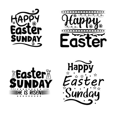 Premium Vector Happy Easter Lettering Typography Design