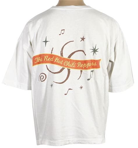 Lot Detail Red Hot Chili Peppers World Tour Concert T Shirt