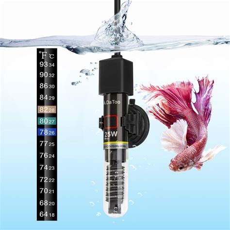 mini aquarium heater betta fish tank heater    gallon small