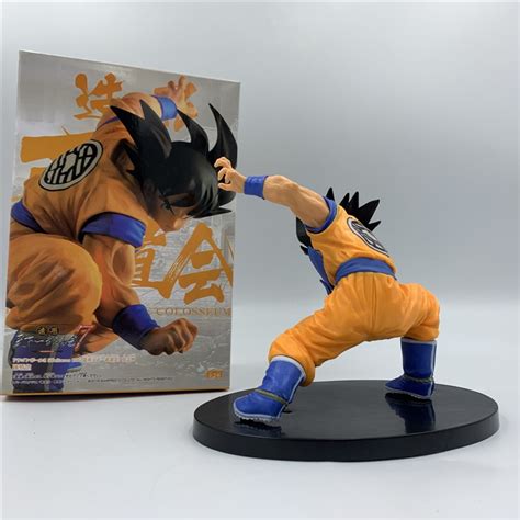 Goku Fight Pose Figure 12cm Dragon Ball Z Figures