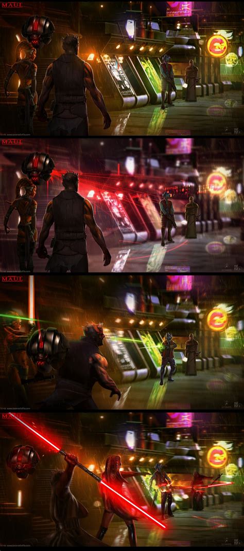 New Art From Cancelled Darth Maul Game