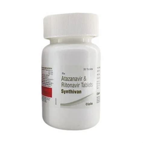 Atazanavir Ritonavir Synthivan Tablets Cipla At Rs Bottle In Jalgaon