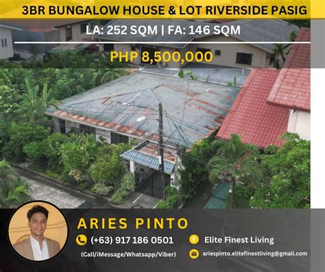 3br Bungalow House And Lot Located At Riverside Village Brgy Sta