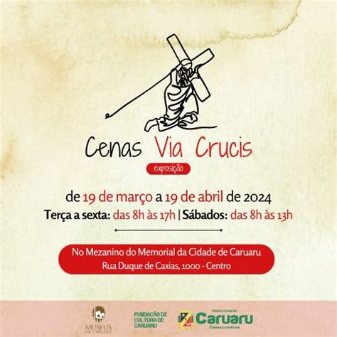 3ª Edição da exposição Cenas Via Crucis é aberta ao público no