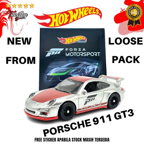 Jual Hot Wheels Premium New Loose Porsche Gt Rs Pack Forza