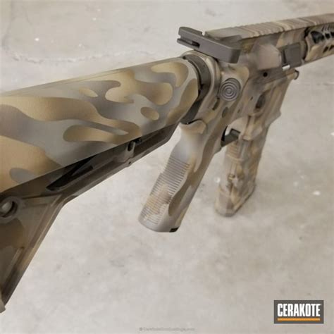 Cerakote Desert Multicam On This Custom Ar 15 By Jared Harshaw Cerakote