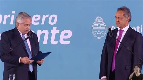 Daniel Scioli Asumió Como Nuevo Ministro De Desarrollo Productivo Infofueguina