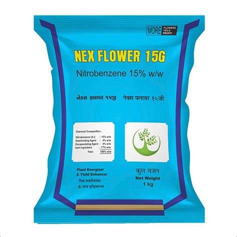 Nex Flower 15G Nitrobenzene 15 W W Application Plant Growth At Best