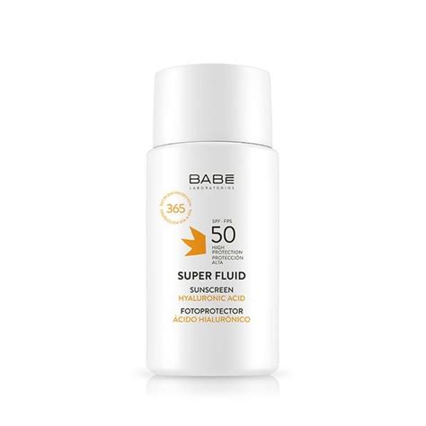Kem Chống Nắng Dưỡng Ẩm Laboratorios BABE Super Fluid Sunscreen Hyalur Lam Thảo Cosmetics