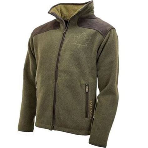 Men S Sherpa Fleece Lined Jacket EK Green Hunting Shooting Warm Thick