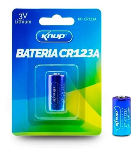 BATERIA 3V CR 123 KNUP KP CR123A Sitron